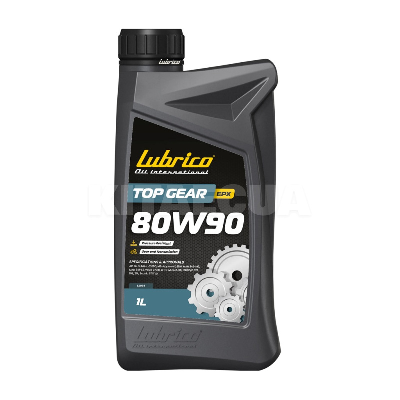 Масло трансмісійне 1л 80W-90 TOP GEAR EPX LUBRICO (L-1054-10100010)