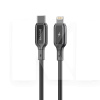 Кабель Type-C Lightning 27W 1м Flex Metal чорний PROOVE (505040001)