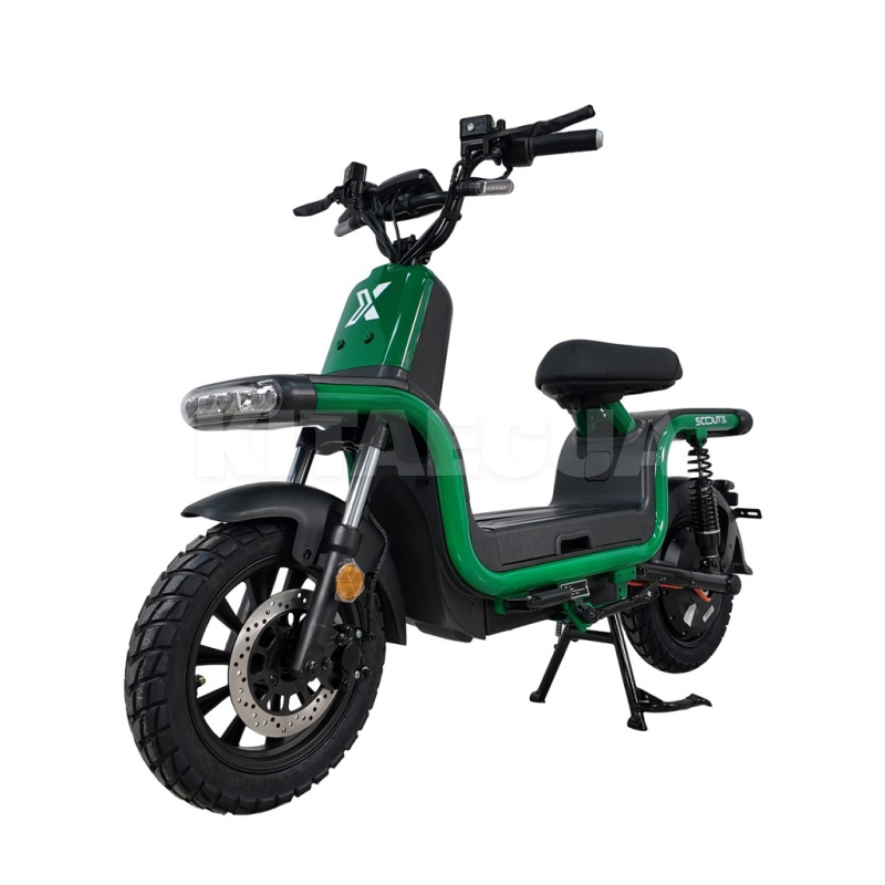 Электроскутер U1s 120 км 1500 Вт зеленый ScoutX (U1s green)