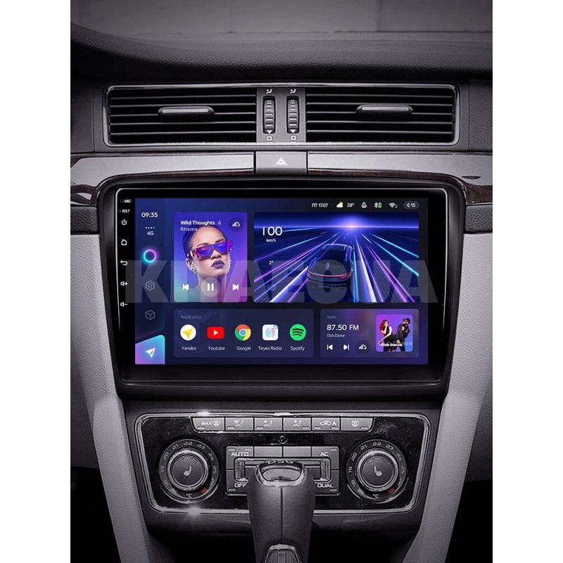 Штатная магнитола CC3L 4+64 Gb 10" Skoda Superb 2 B6 2008-2015 Teyes (52336) - 3