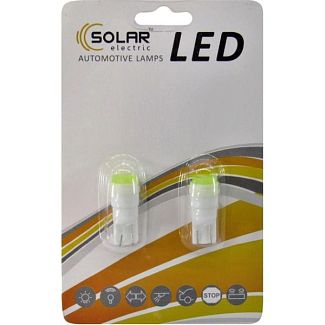 LED лампа для авто T10 W2.1x9.5d 12V (комплект) Solar