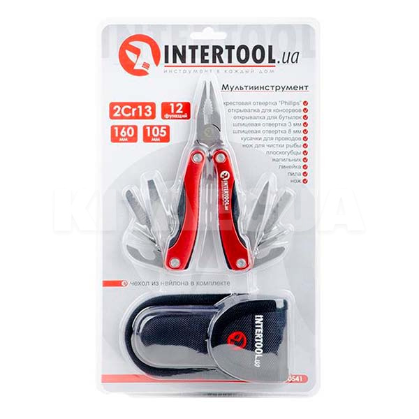 Мультитул Intertool (HT-0541)