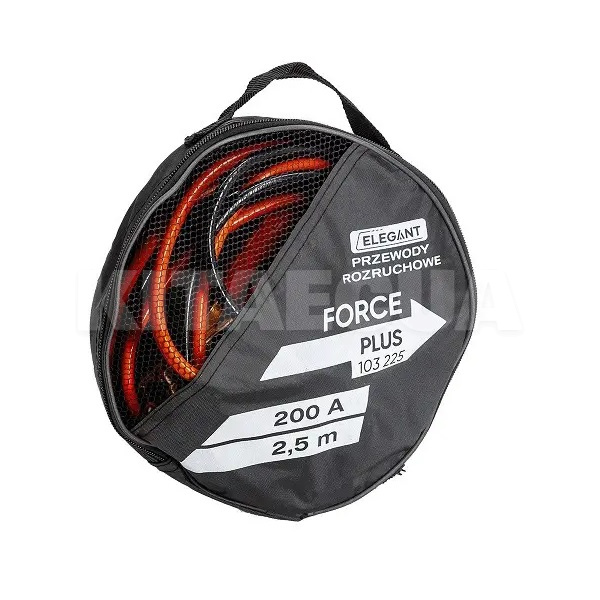Пусковые провода (кабель прикурка) 200А 2.5м EL 103 225 PLUS ELEGANT (101487) - 2