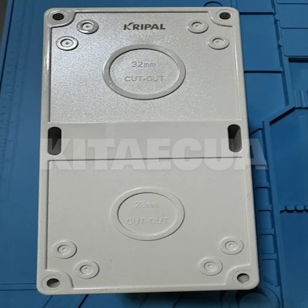 Силовая, промышленная розетка Blue CEE 32A 3 Pin - настенная (SOC-32A) - 2